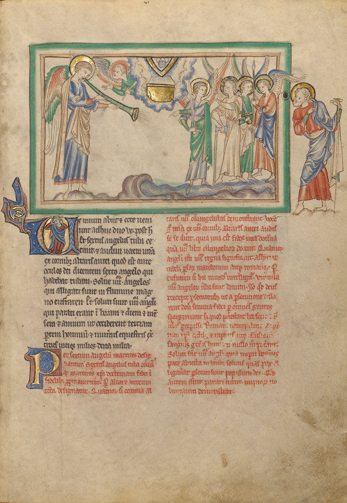 Detail of The Sixth Trumpet: The Angel at the Euphrates by Anonymous