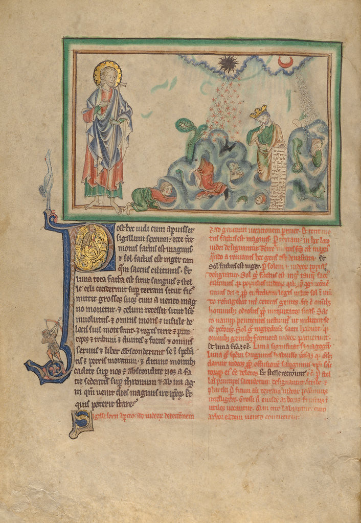 Detail of The Opening of the Sixth Seal: The Great Earthquake by Anonymous