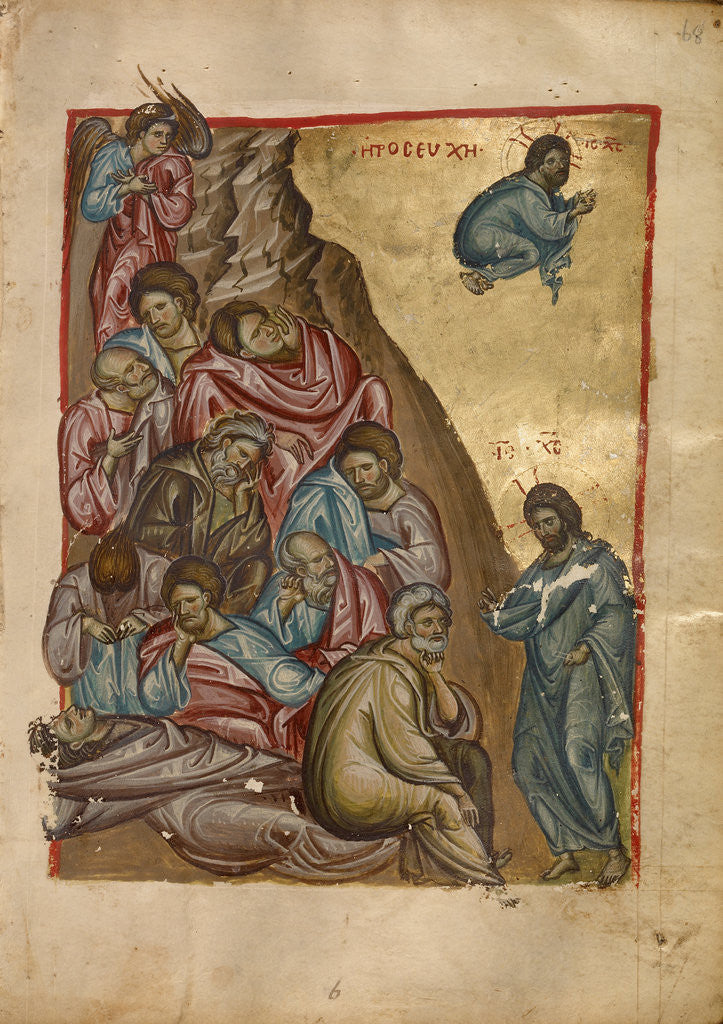 Detail of The Agony in the Garden by Anonymous