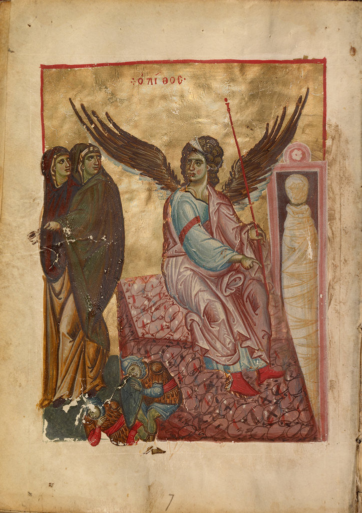 Detail of The Women at the Tomb by Anonymous