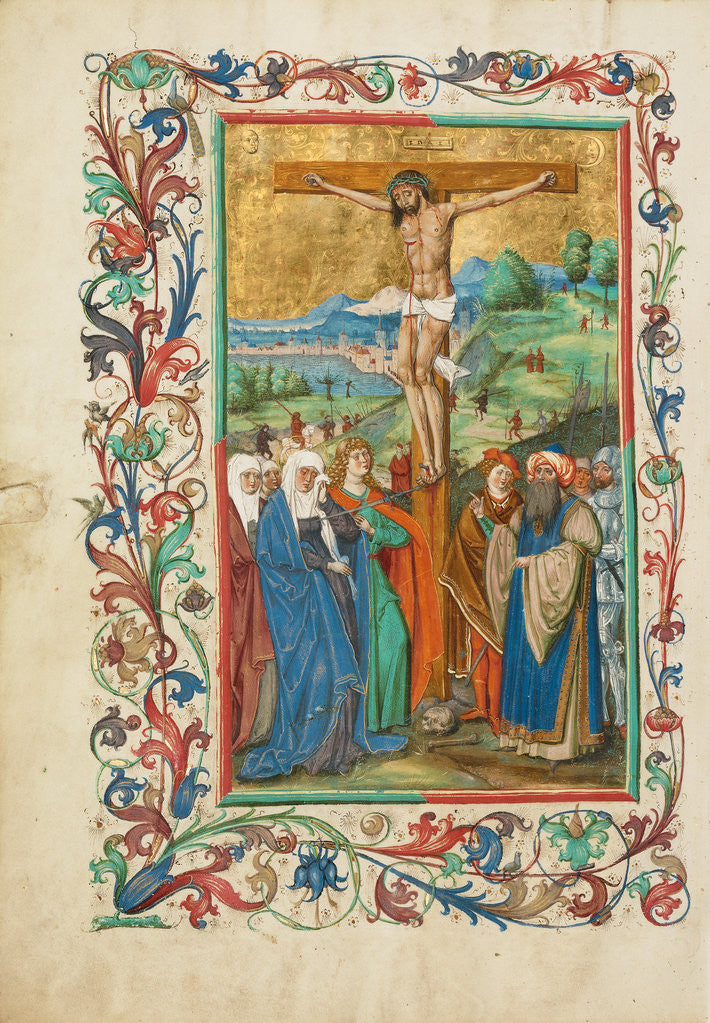 Detail of The Crucifixion by Anonymous