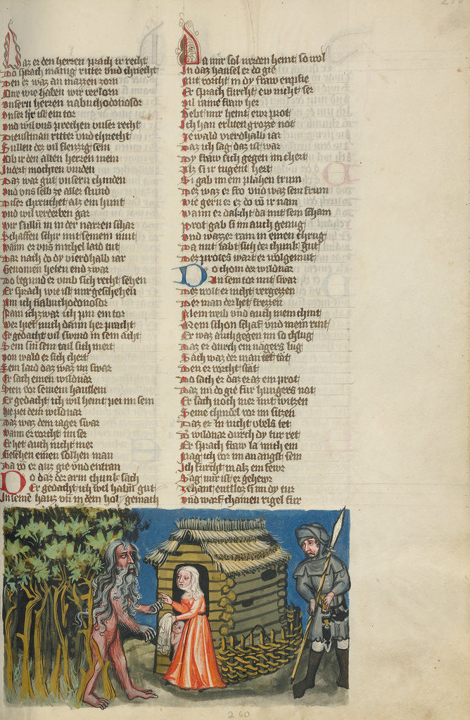 Detail of Nebuchadnezzar Given Hospitality by a Family of Charcoal Burners by Anonymous