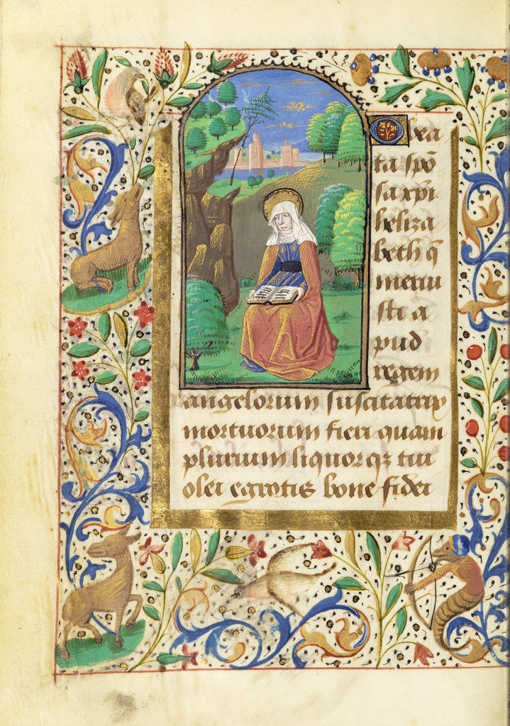 Detail of Saint Elizabeth by Anonymous