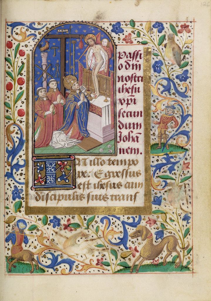 Detail of The Mass of Saint Gregory by Anonymous