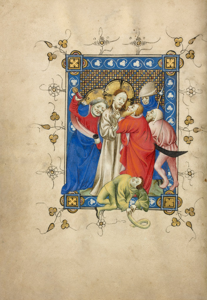 Detail of The Betrayal of Christ by Masters of Dirc van Delf
