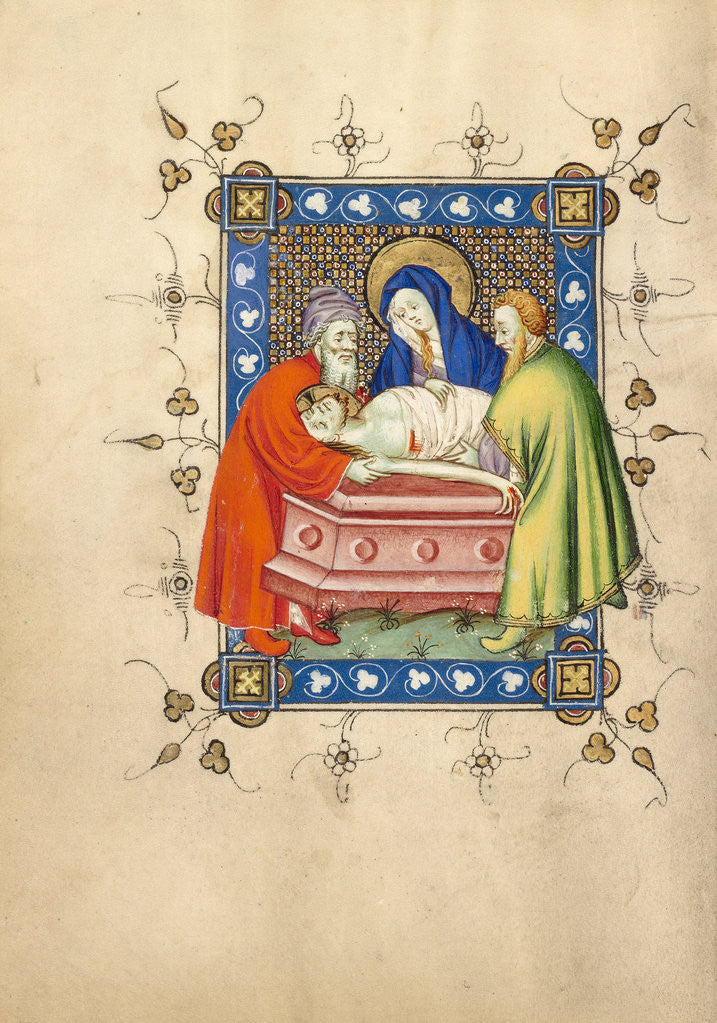 Detail of The Entombment by Masters of Dirc van Delf