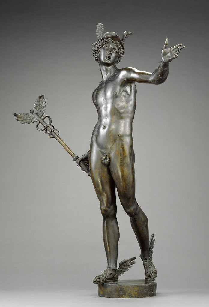 Detail of Mercury by Johann Gregor van der Schardt