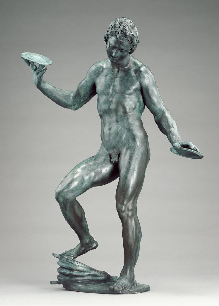 Detail of Juggling Man by Adriaen de Vries