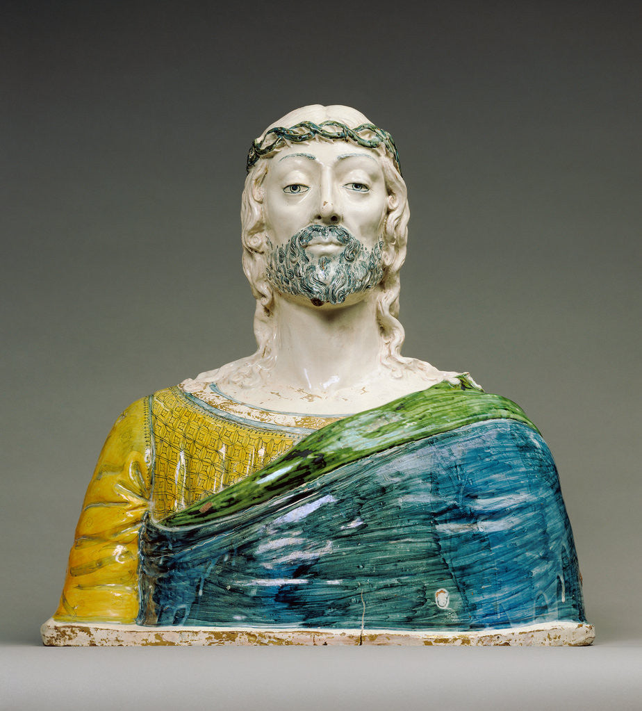 Detail of Bust of Christ by Anonymous