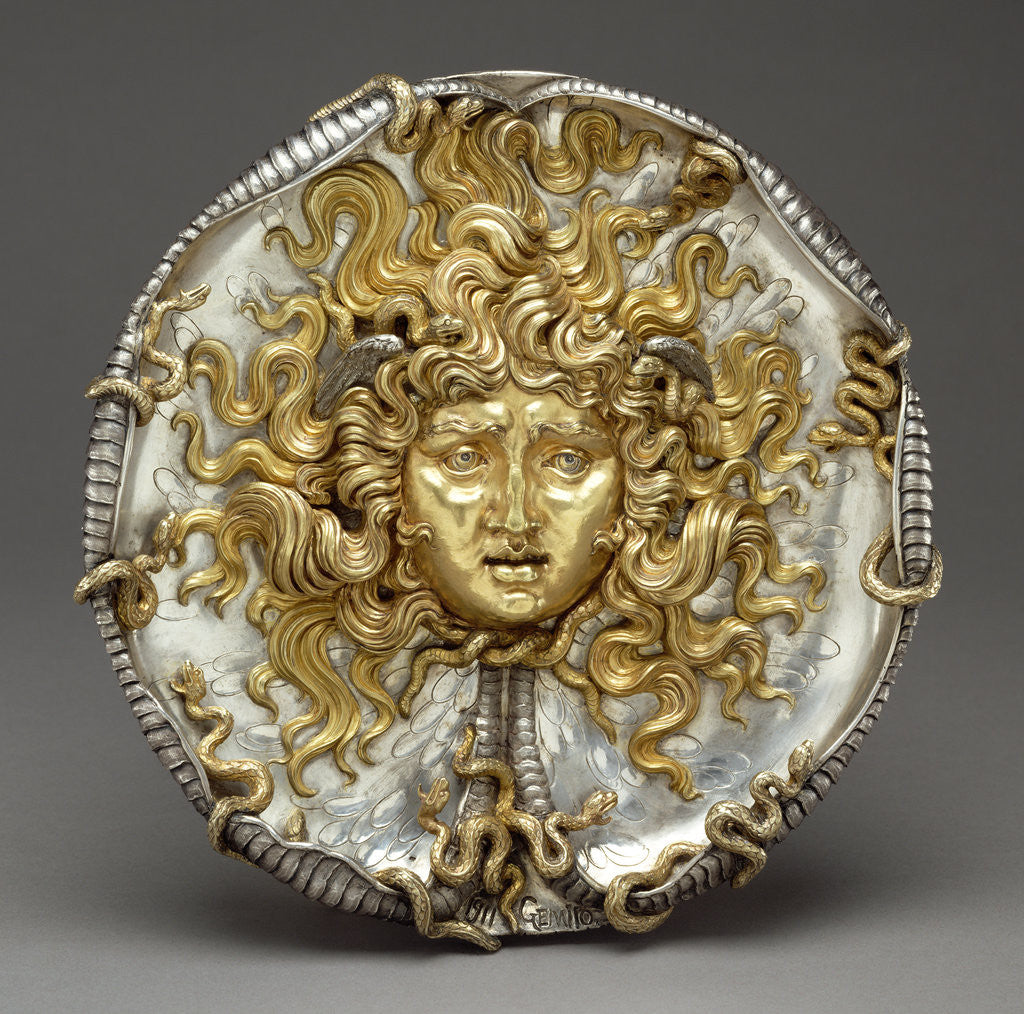 Detail of Medusa by Vincenzo Gemito