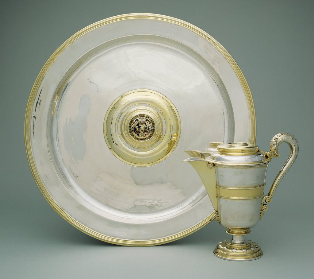 Detail of Ewer and Basin by Abraham Pfleger I