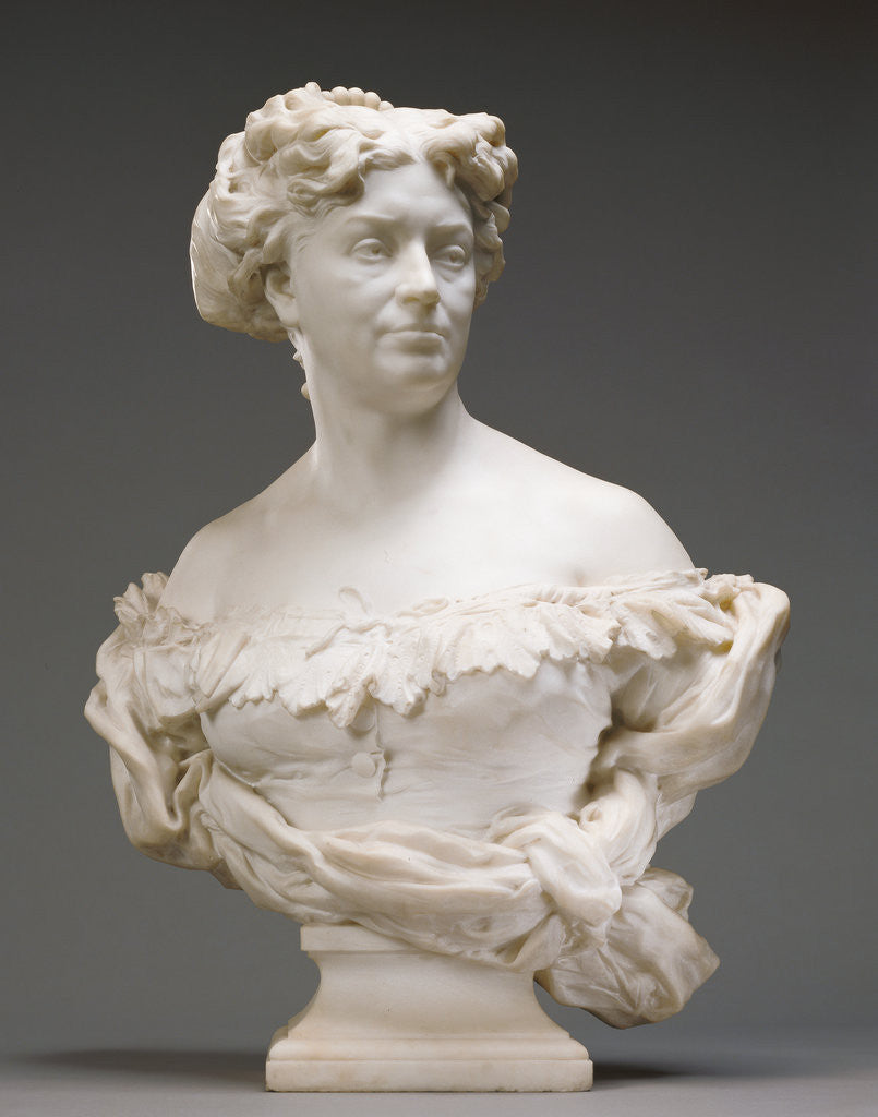 Portrait of Nadine Dumas (Madame Alexandre Dumas Fils 1827 - 1875) by Jean-Baptiste Carpeaux