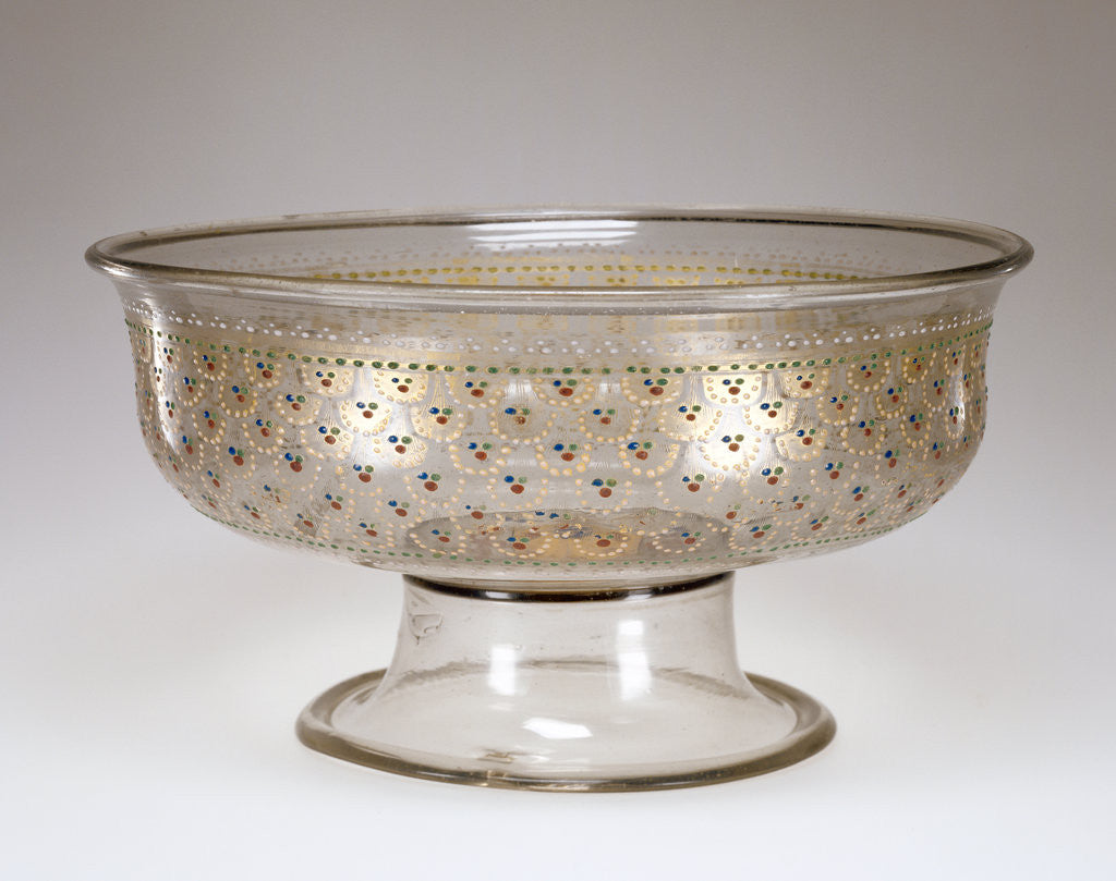Footed Bowl with Papal Arms (Coppa) by Anonymous