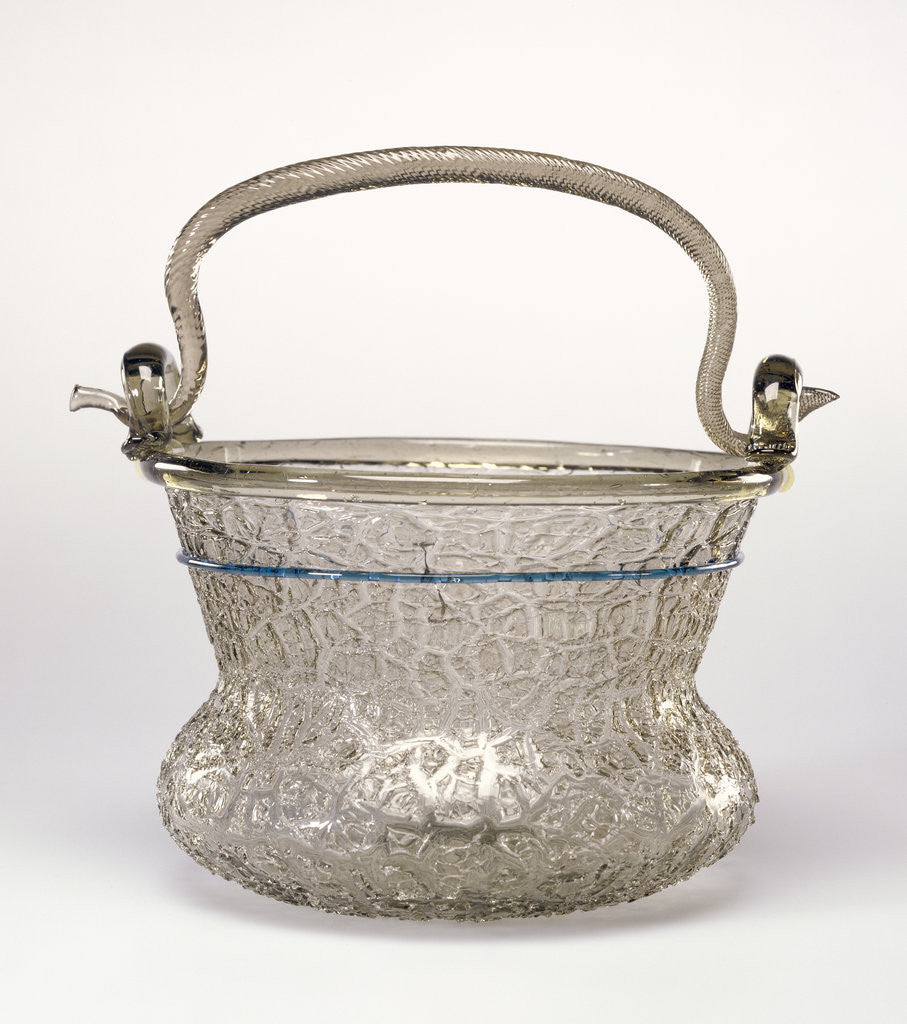 Detail of Ice-Glass Situla (Secchiello) by Anonymous