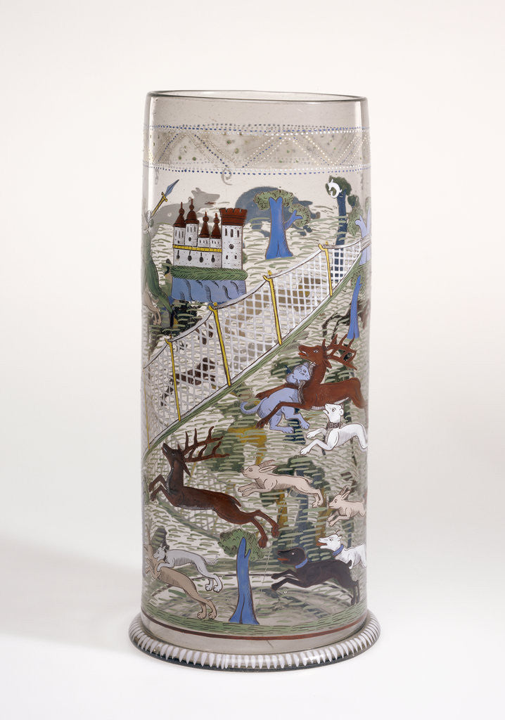 Detail of Hunt Beaker (Jagdhumpen) by Anonymous
