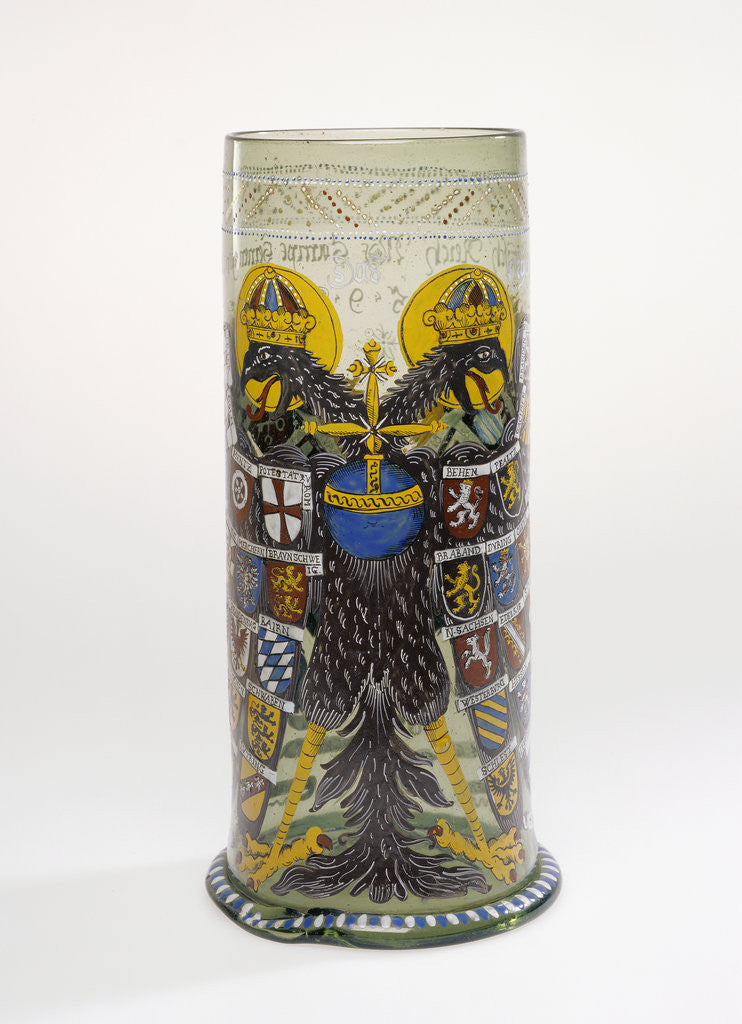 Detail of Imperial Eagle Beaker (Reichsadlerhumpen) by Anonymous