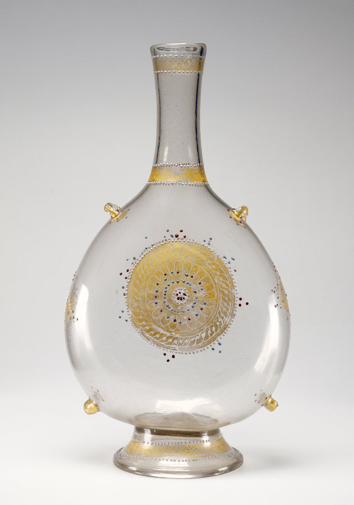Detail of Pilgrim Flask by Anonymous