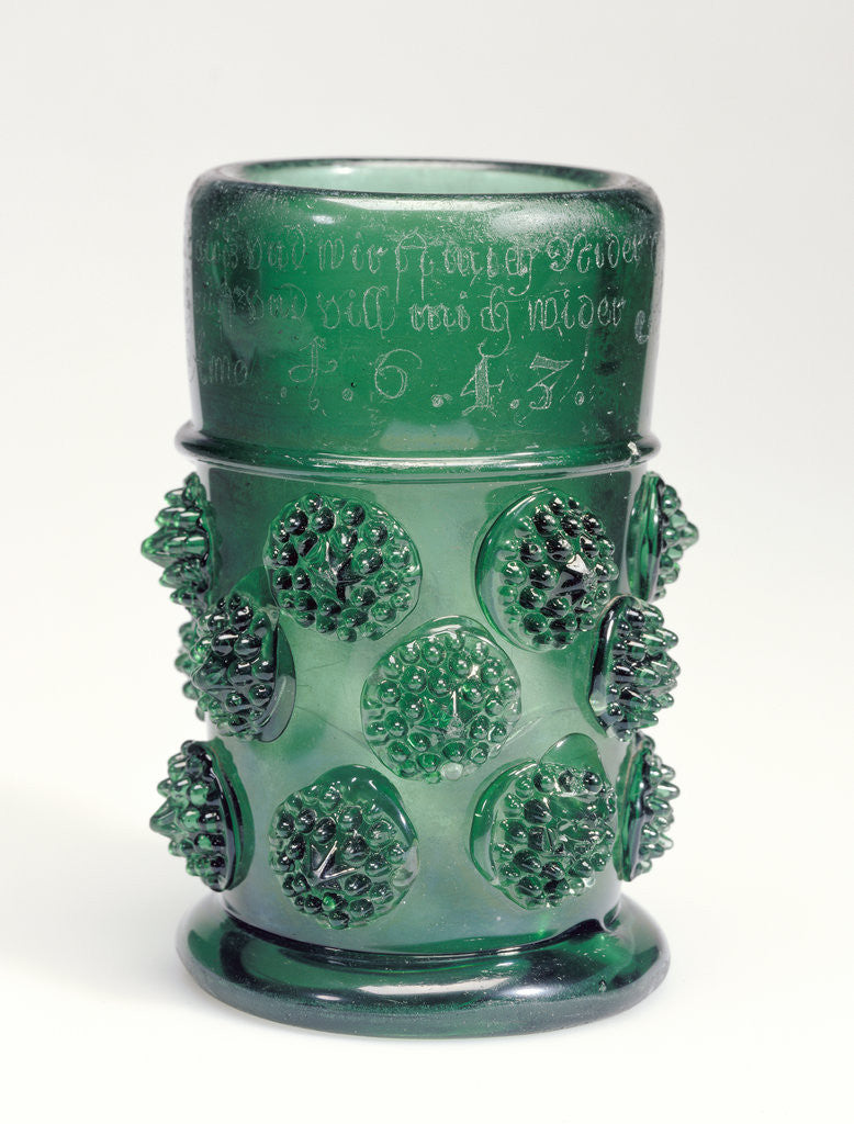 Detail of Thick-Walled Beaker (Unzerbrechlicher Becher) by Anonymous