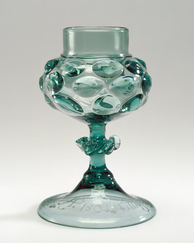 Stemmed and Prunted Goblet by Anonymous