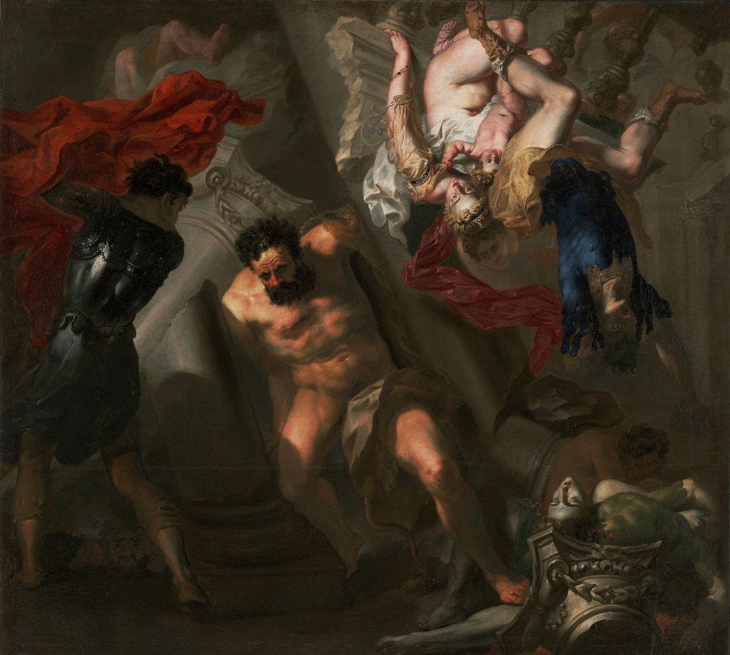 Detail of The Death of Samson by Anonymous