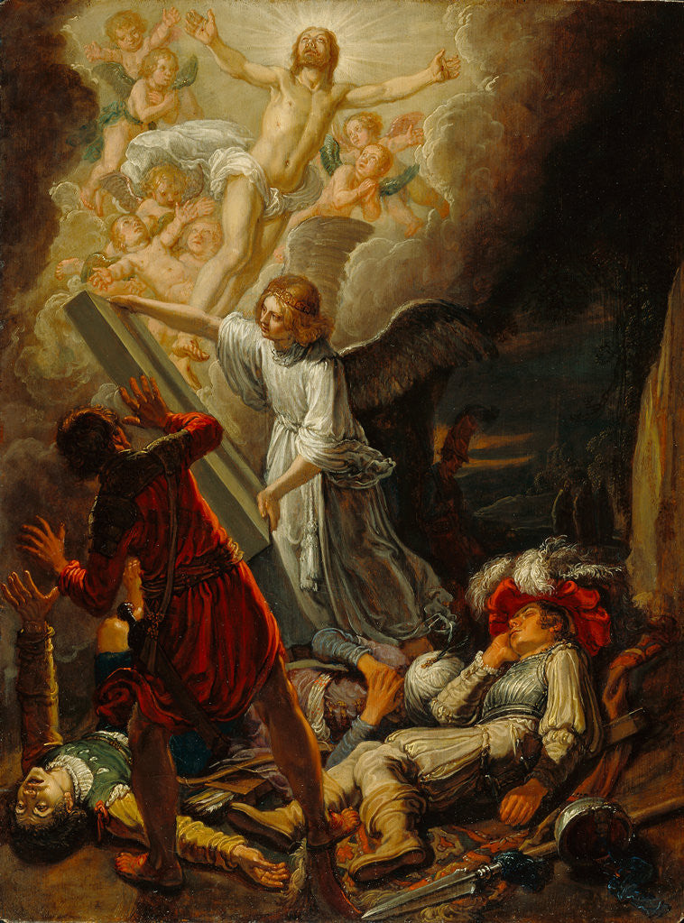 Detail of The Resurrection by Pieter Lastman