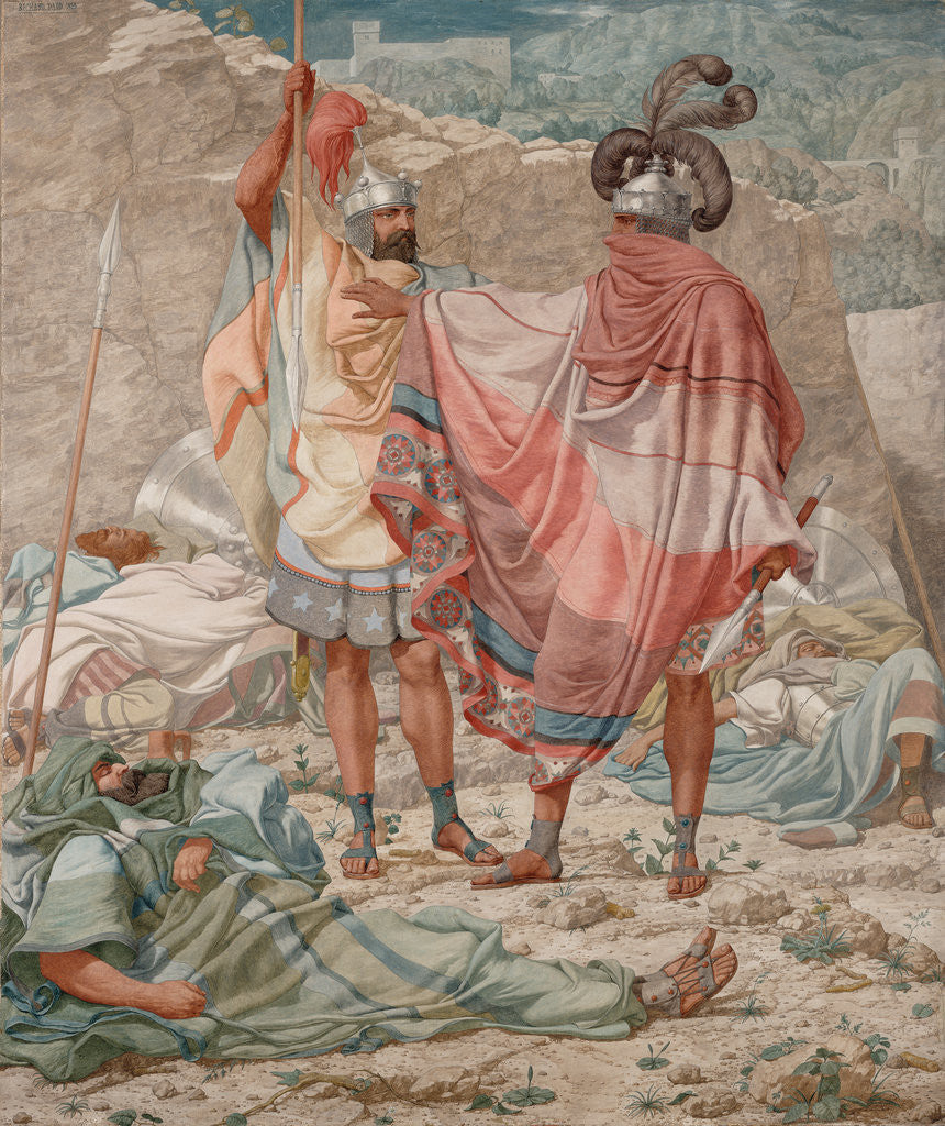 Detail of Mercy: David Spareth Saul's Life by Richard Dadd
