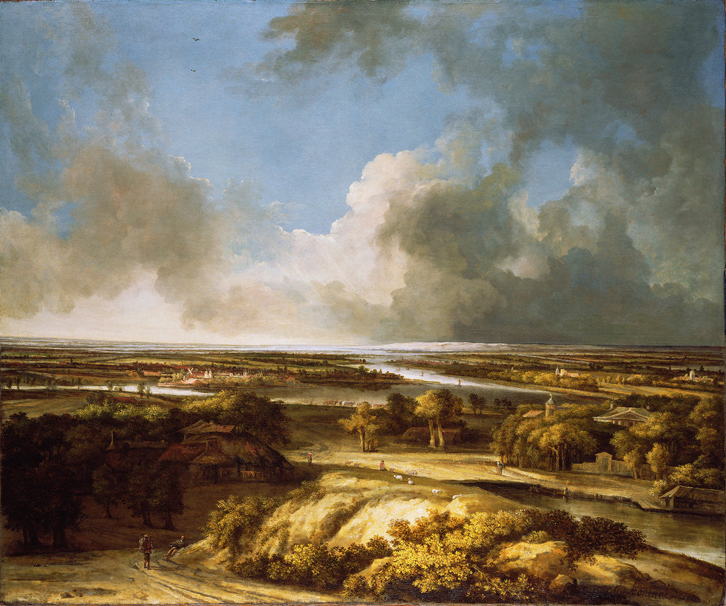 Detail of A Panoramic Landscape by Philips Koninck