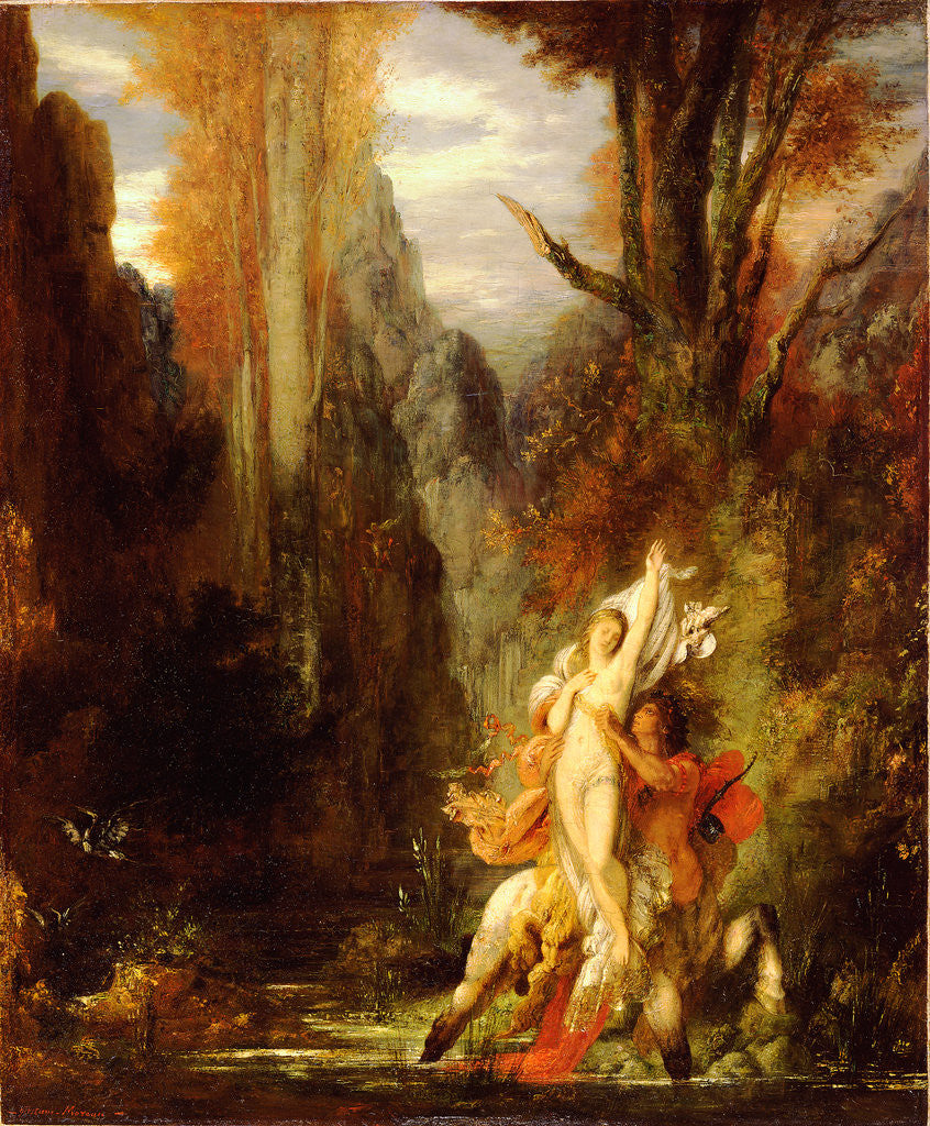Detail of Dejanira (Autumn) by Gustave Moreau