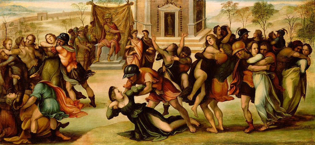 Rape of the Sabines by Girolamo del Pacchia