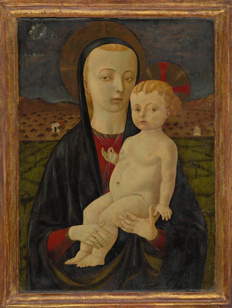 Detail of Madonna and Child by Workshop of Paolo Uccello