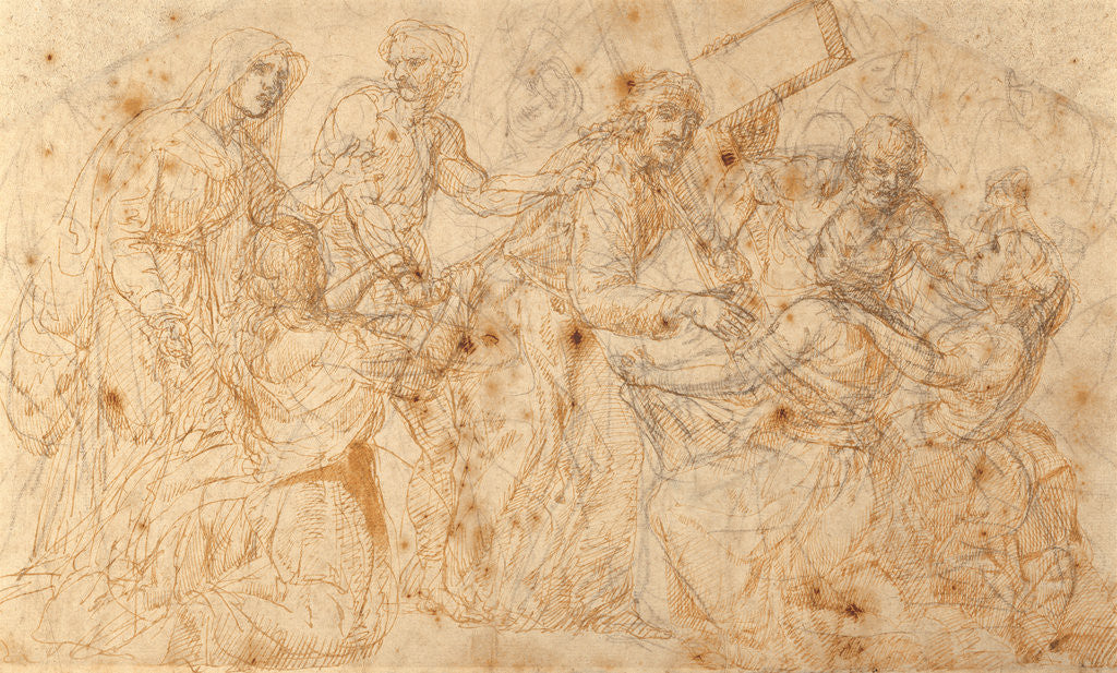 Detail of Christ Carrying the Cross by Juan de Juanes