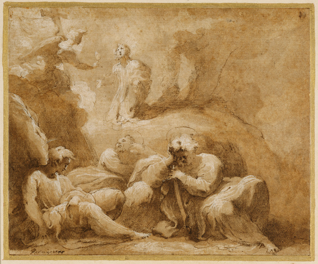 Detail of The Agony in the Garden by Valerio Castello