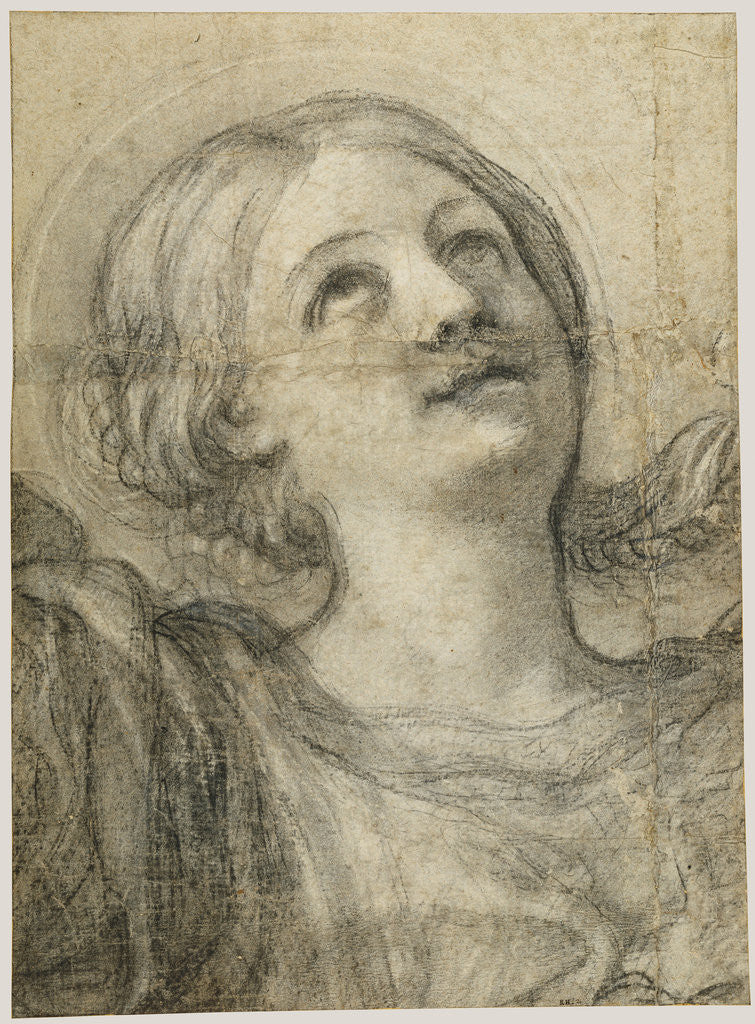 Detail of Saint Cecilia by Domenichino