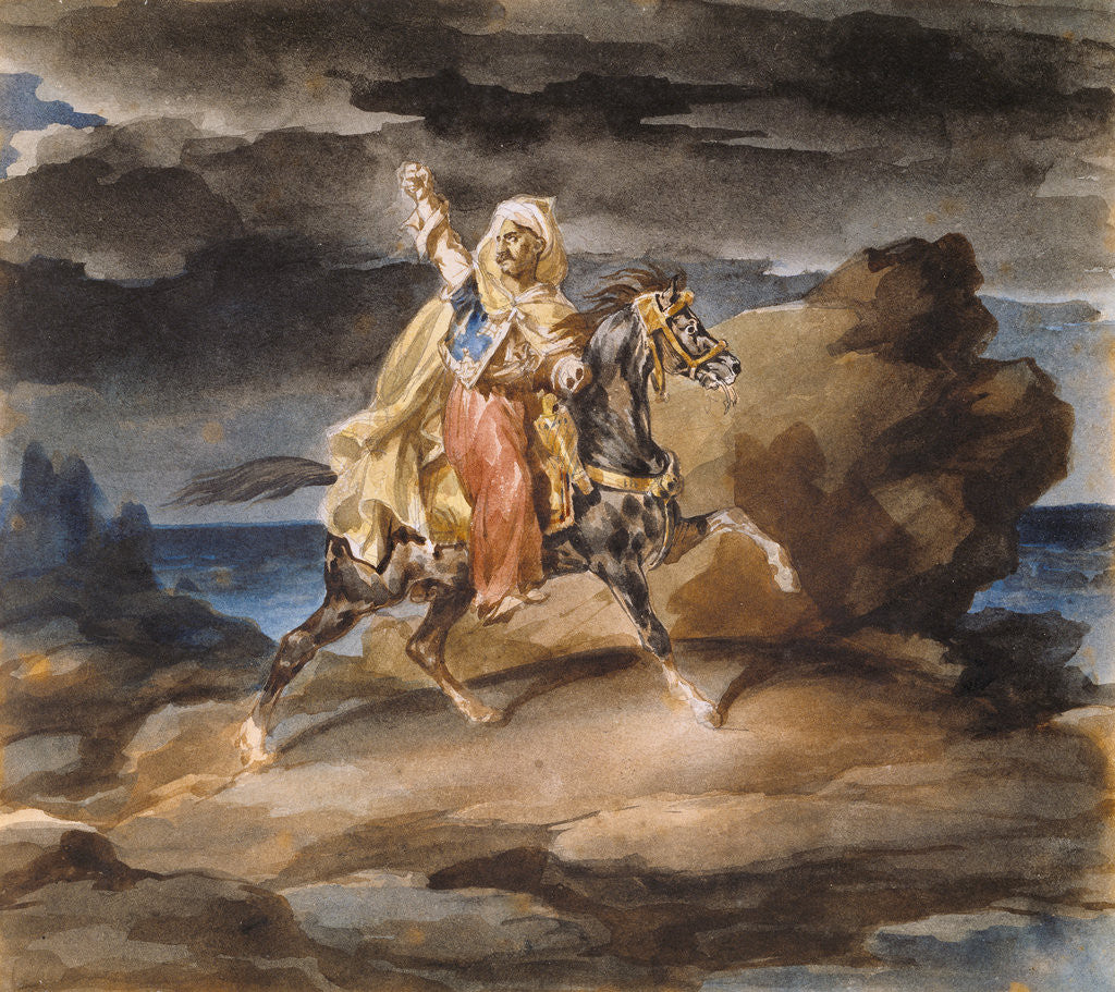 Detail of The Giaour by Théodore Géricault