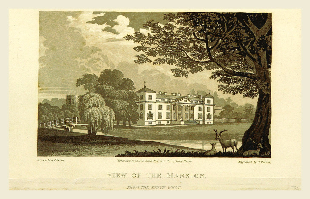 Detail of An Historical and Descriptive Account of Croome d'Abitot, the seat of the Right Hon. the Earl of Coventry by Anonymous