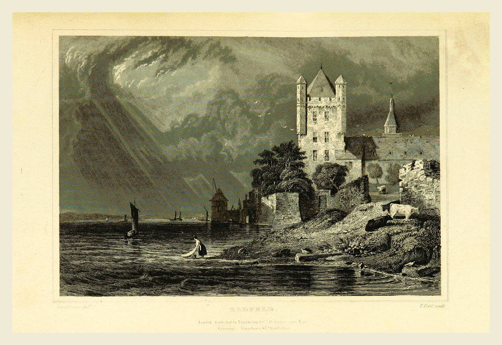 Detail of Eldfeld, Germany, Tombleson's Views of the Rhine, Tombleson's Views of the Rhine by Anonymous