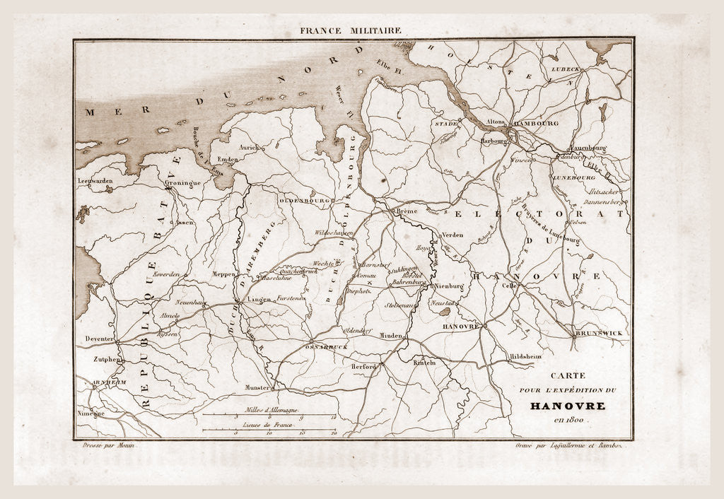 Detail of France militaire Hanover 1800 by Anonymous