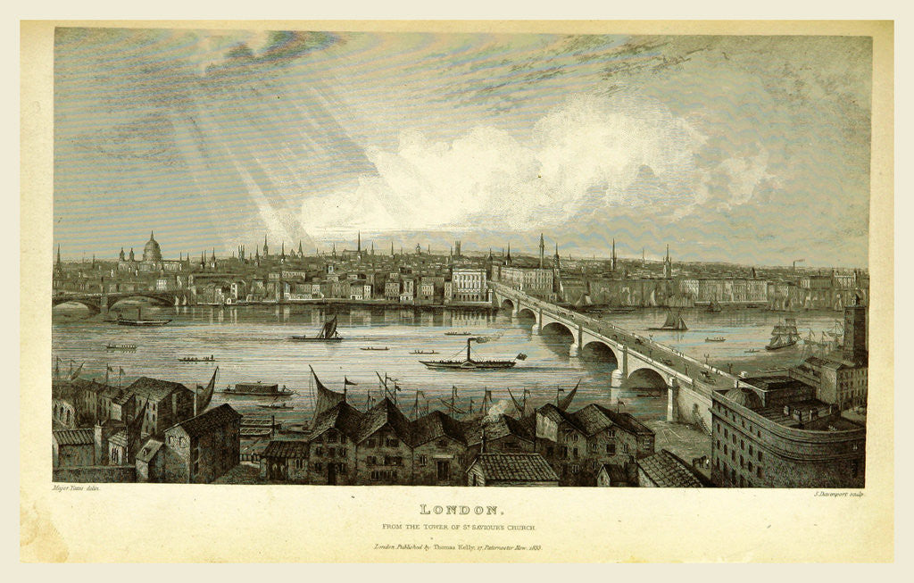 Detail of London by Anonymous