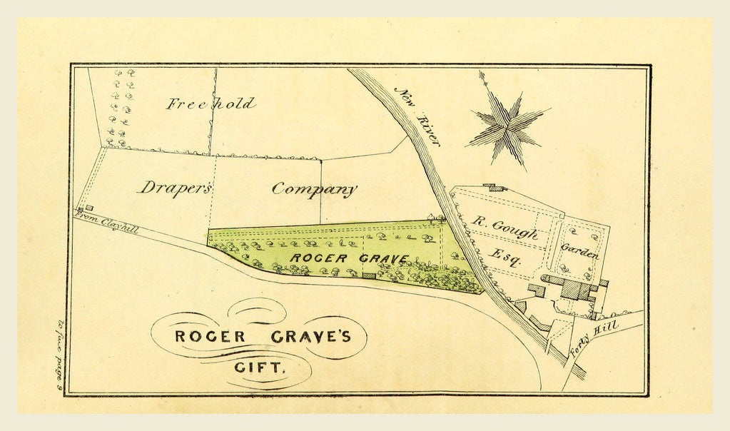 Detail of An Account of the several Charities and Estates belonging to the Parish of Enfield by Anonymous