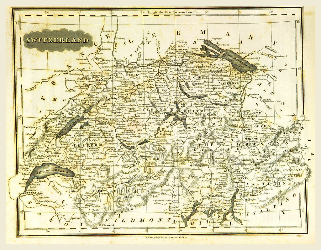 Detail of Switzerland by Anonymous