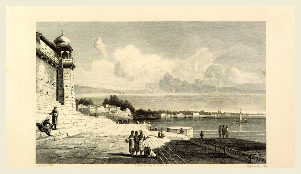 Detail of Views in India, China, and on the Shores of the Red Sea by Anonymous