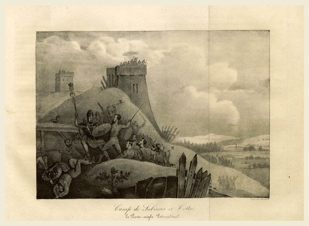 Detail of Sabinus near Cotta by Anonymous