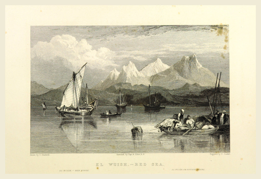 Detail of El Wuish, Views in India, China, and on the Shores of the Red Sea by Anonymous
