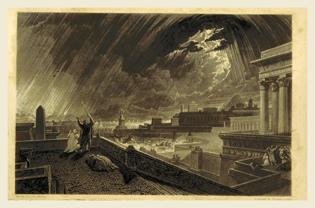 Detail of St. John in Patmos, or, the Last Apostle by Anonymous