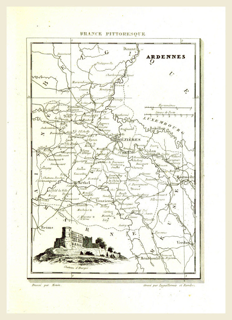 Detail of France pittoresque, Ardennes by Anonymous