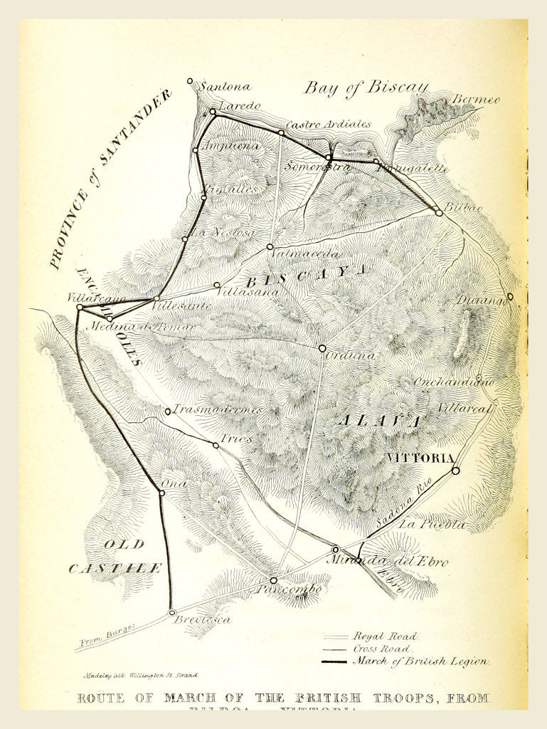 Detail of Biscaya, Movements of the British Legion, with strictures on the course of conduct pursued by Lieut.-General Evans by Anonymous