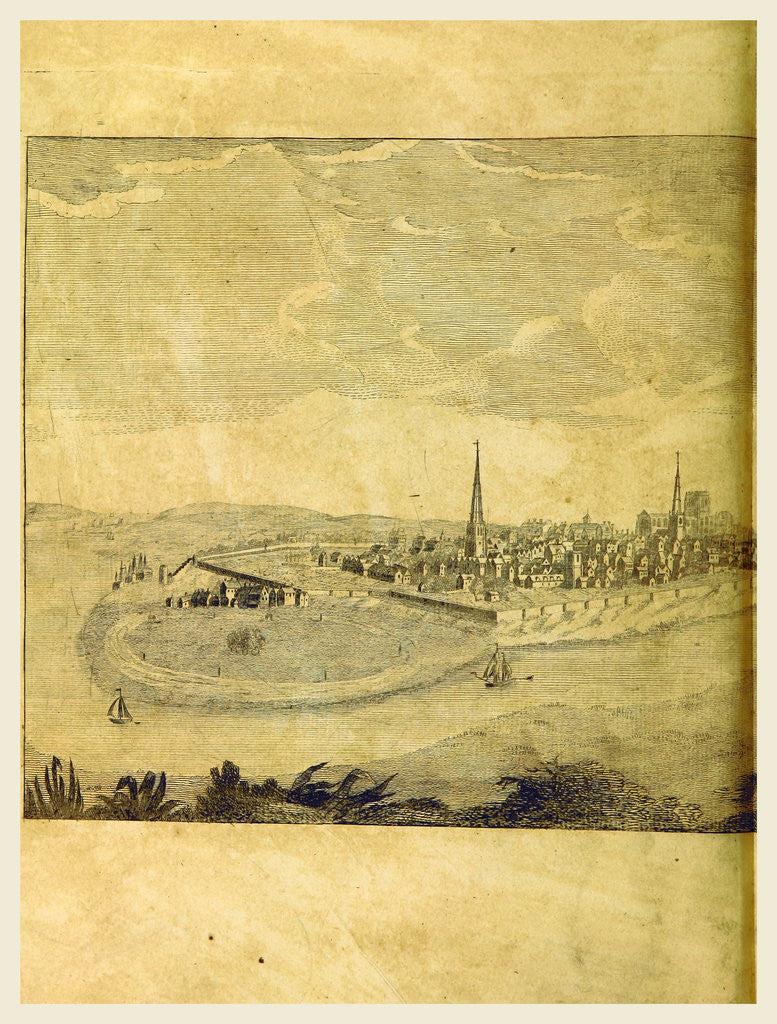 Detail of Cheshire Antiquities, Roman, Baronial, and Monastic, being a re-publication of genuine original copper plates by J. Strutt