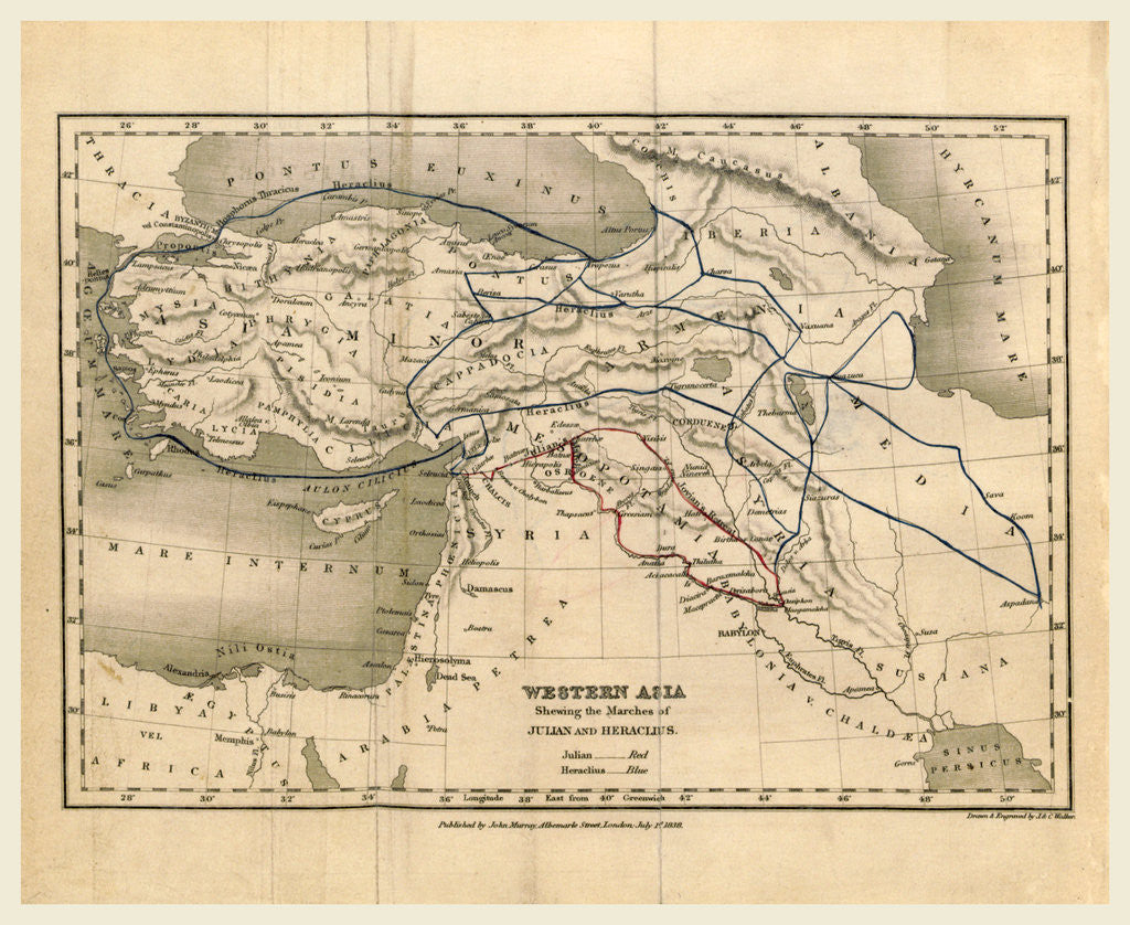 Detail of The History of the Decline and Fall of the Roman Empire, Western Asia by Anonymous