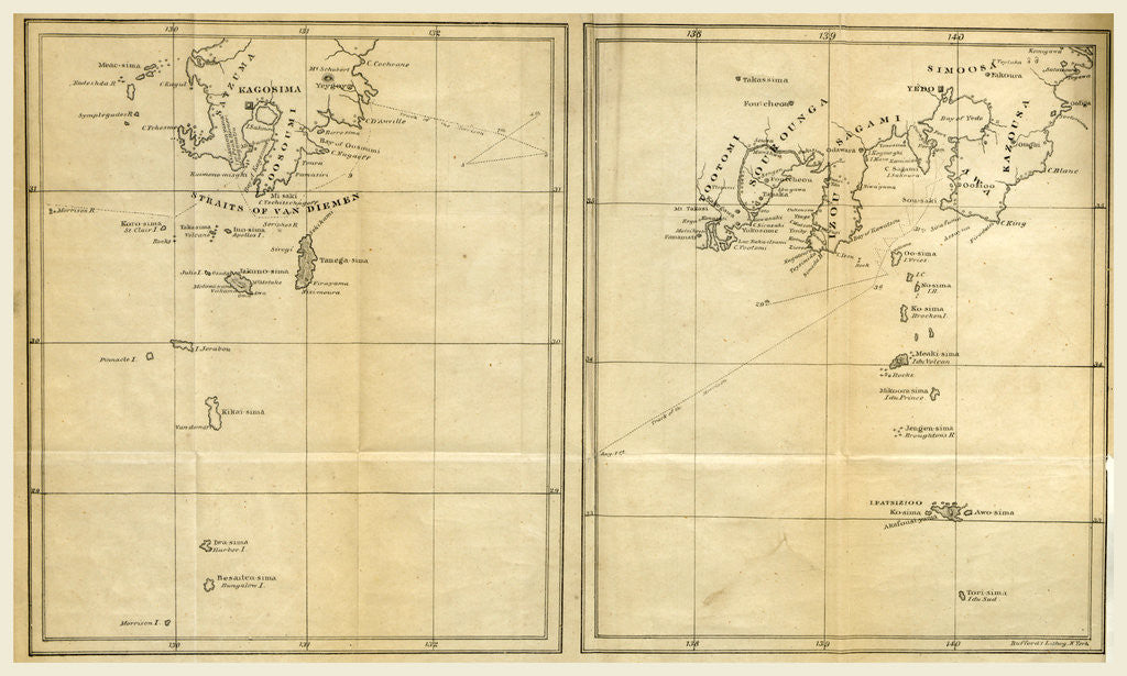 Detail of The Claims of Japan and Malaysia upon Christendom exhibited in notes of voyages made in 1837, from Canton, in the ship Morrison and brig Himmaleh by Anonymous