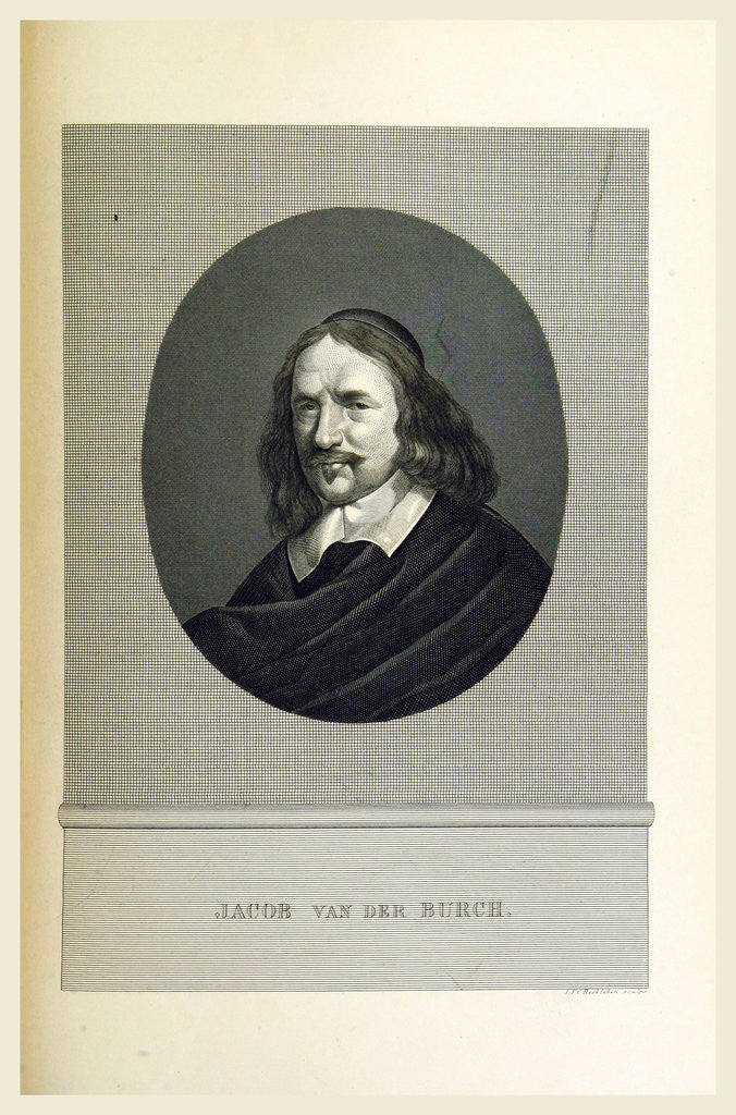 Detail of Dutch History Jacob van der Burch by Anonymous